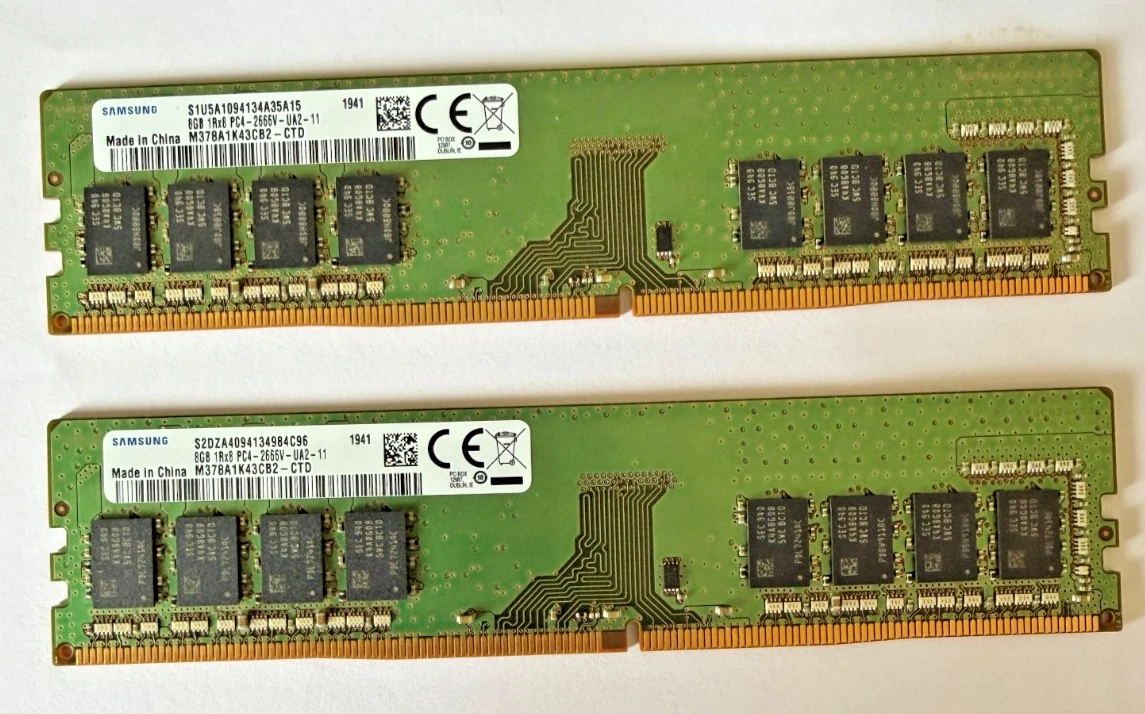 Samsung Computer RAM 288 Pins for sale | eBay UK