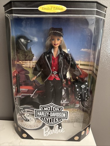 5 Barbie & 2 Ken Harley Davidson Motorrad Sammlerstücke 7 Puppen Lot Neu in Boxen - Bild 2 von 24