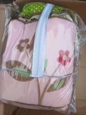 13 Pieces Crib Bedding Sets for Girls Pink