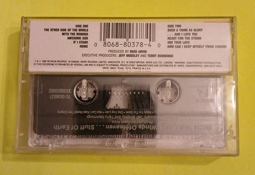 Rich Mullins - Winds of Heaven Stuff of Earth - Cassette Tape - Bild 2 von 2