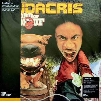 Ludacris   Word Of Mouf, VMP, 2LP, Orange Galxy Vinyl, Ultra-rare, RH 047