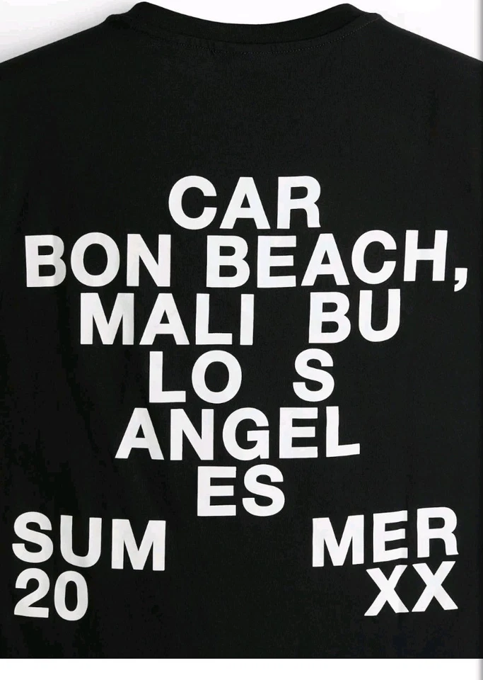 Top para hombre H&M negro gráfico sin mangas  Foto 2 de 4