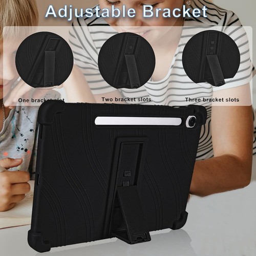 Silicone Stand Cover For Samsung Galaxy Tab S10 Lite/ S10 FE/ S9 FE 5G 10.9 Inch - Picture 7 of 20