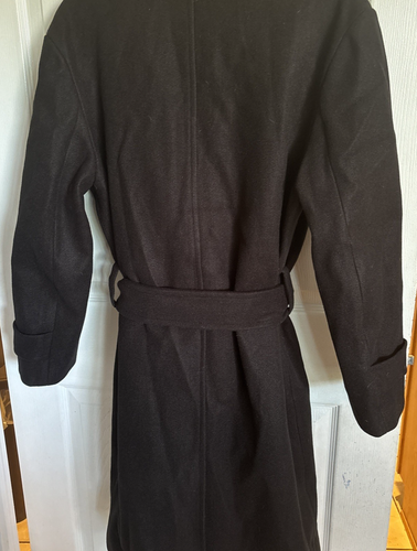 Petal & Pup trench coat size small Black belted - Picture 3 of 4