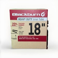 Blackburn Heavy Duty 18" Bicycle Inner Tube w/2 Tire Levers Schrader Valve