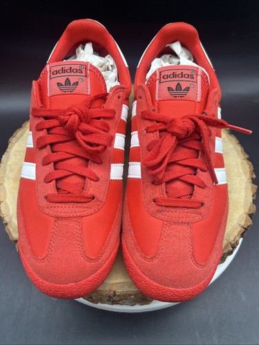 Adidas Originals Dragon Trainer Shoes Red/White 2017 Men’s 7.5 Three Stripe - Picture 8 of 20