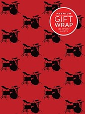 Hal Leonard Wrapping Paper - Drumset Theme (00) (US IMPORT)