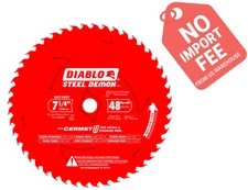 D𝔦ablo D0748CF 7-1/4″ 48T Steel Demon Metal Cutting Circular Saw Blade Set of 3