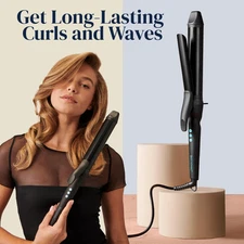 Hair Curler Frizz-Free Curls "2'' Styler with Moisture Heat Adjustable Heat Curl