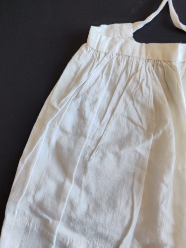 Vêtement Ancien Sous Jupe Fond D E Robe Enfant Coton Et Dentelle - Picture 4 of 20