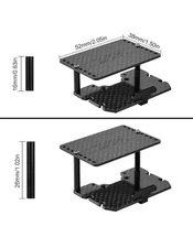 INJORA Double Decker Carbon Fiber Plate for TRX4M Upgrade 