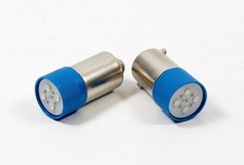 2pcs Smd Led 9mm Ba9s Base Replacement Bulbs For Indicator Lights