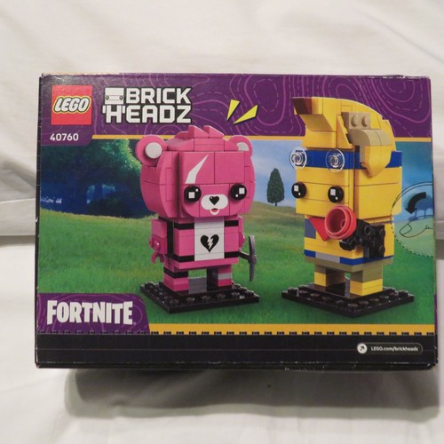 LEGO 40760 BRICKHEADZ Fortnite: Adventure Peeley & Cuddle Team Leader | NEU | 