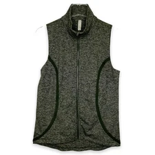 Under Armour Sleeveless Athletic Jacket /Vest Heathered Green Size Small