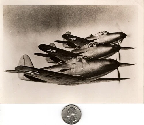 WW2 WWII USAAF US Army Air Force Military Press Photo Bell P-39 Airacobra Plane