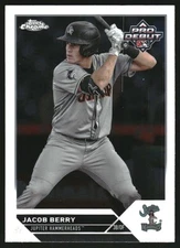 2023 Topps Pro Debut Chrome #PDC58 Jacob Berry 