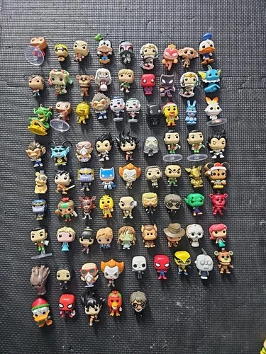 Mini Funko Pop Lot Of 70+ Horror Characters Marvel DC Dragon Ball Z FNAF