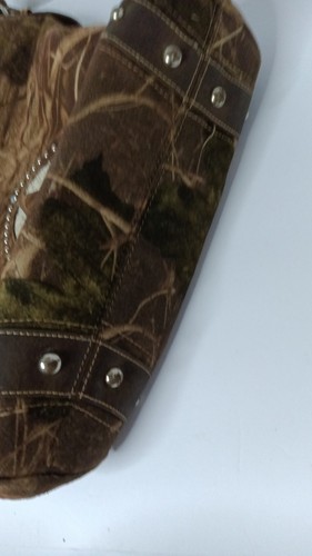 COUNTRY ROAD Texas Star Vintage Purse Handbag Tote Bag Y2K Look Camouflage Soft  - Picture 6 of 18