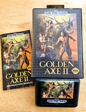Sega Genesis (CIB) - Golden Axe II - 2 COMPLETE Game, Box & Manual