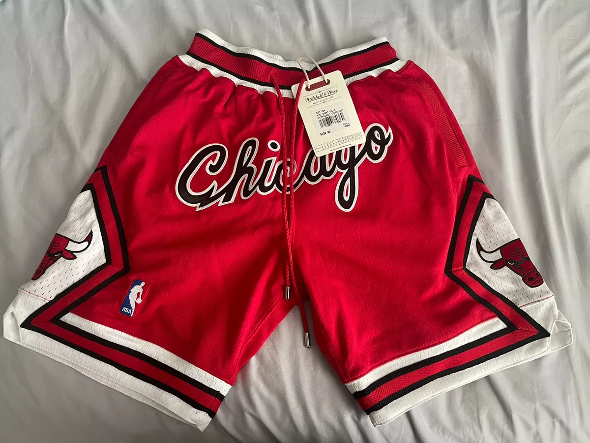 Just Don x Mitchell Ness Chicago Bulls Shorts size small