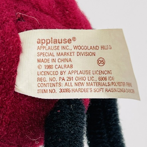 3 BAMBOLE PELUCHE VINTAGE 1988 APPLAUSI CALIFORNIA UVETTA POSABILI PIEGHEVOLI - CULTURA POP ANNI 80 - Foto 10 di 14