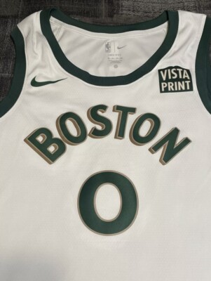 Jayson Tatum Boston Celtics 23-24 Nike City Edition Swingman White