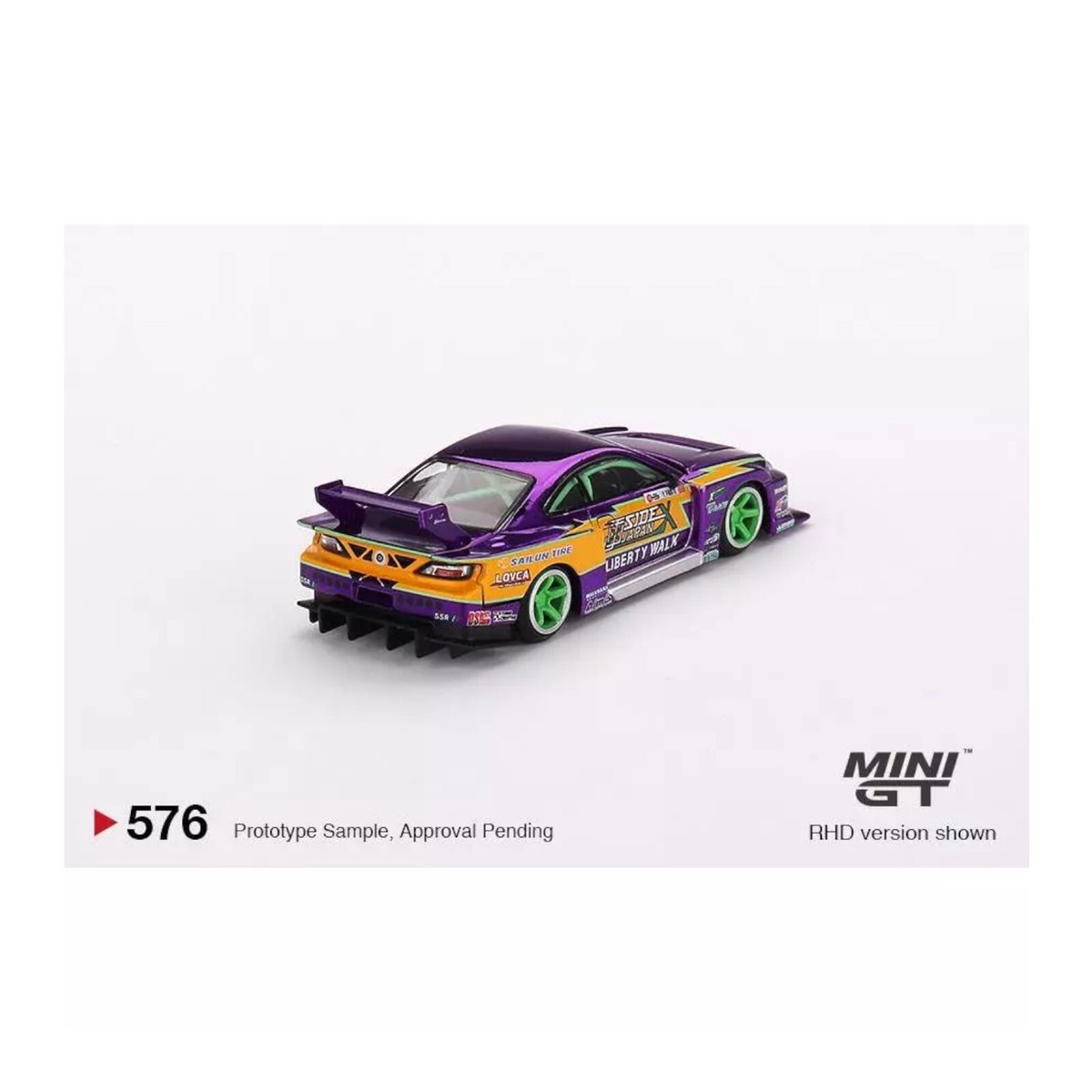 Mini GT Nissan LB-Super Silhouette S15 SILVIA FREE EXPRESS