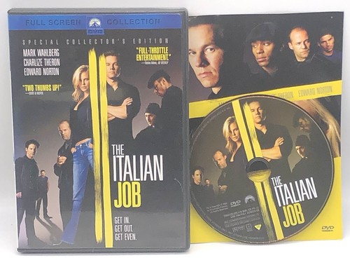 The Italian Job (Full Screen Edition) DVD Mark Wahlberg Charlize Theron - Imagen 3 de 3