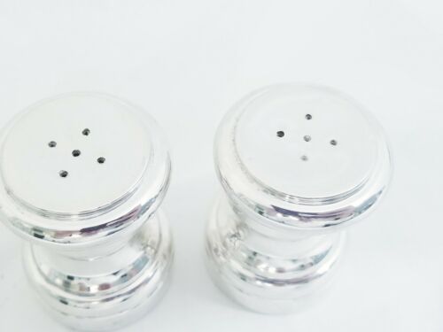 PAIR OF CARTIER STERLING SILVER SALT AND PEPPER SHAKERS - Picture 3 of 5
