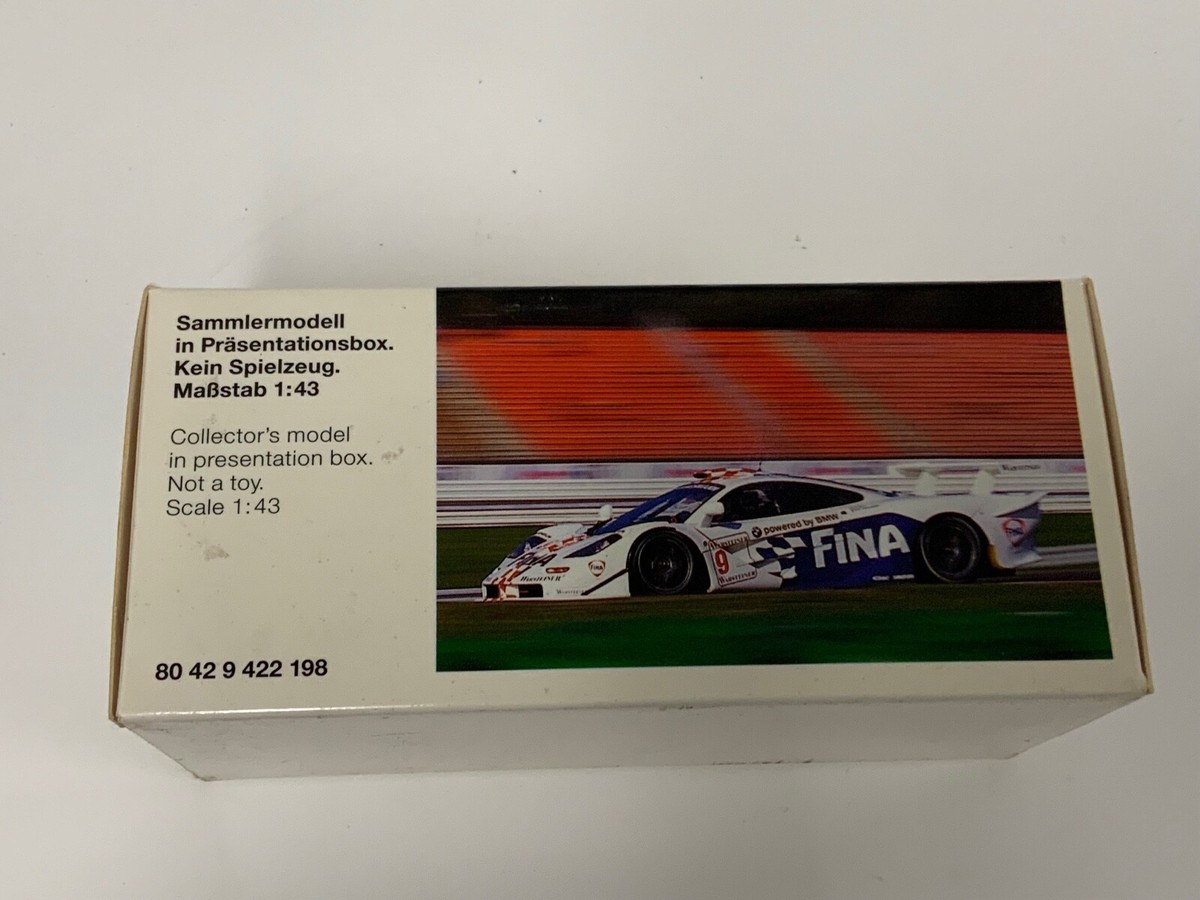 1/43 Minichamps McLaren F1 GTR Long Tail 1997 FIA GT