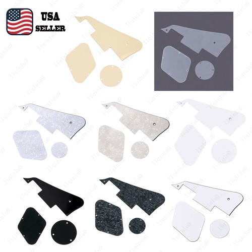 1-3 Ply LP Pickguard & Back Plate Covers For Epiphone Les Paul 8 Colors - Picture 1 of 11