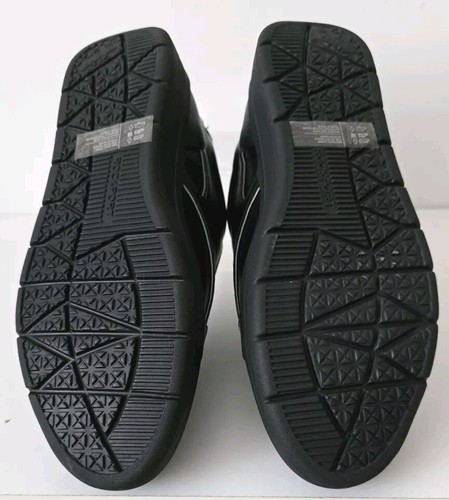 ROCKPORT MUJER Entrenadores TF NAVYA RETRO CI9675 NEGRO Talla UK 4 EU 37 NUEVO - Imagen 14 de 14
