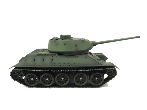 1/16 Henglong 7.0 3909 Russian T-34/85 RTR 2.4G RC Tank IR Airsoft Steel Gearbox - Picture 6 of 10