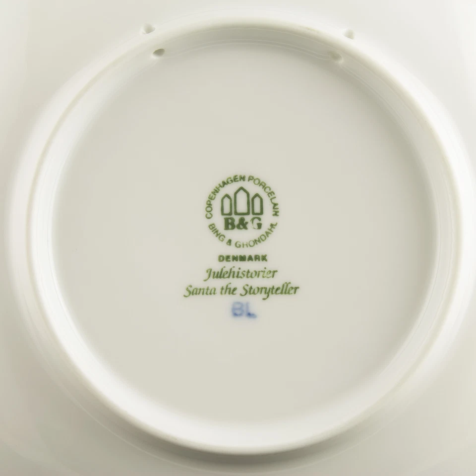 ROYAL COPENHAGEN BING&GRONDAHL PIATTO DI NATALE 1998 ORIGINALE PORCELLANA PRIMA - Immagine 4 di 4