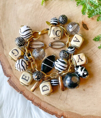CLUSTER CHARM BLACK CLUSTER CHARM BLACK