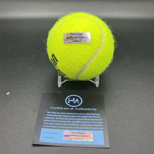 Novak Djokovic signed PENN tennis ball COA Auto Heritage - Picture 3 of 5
