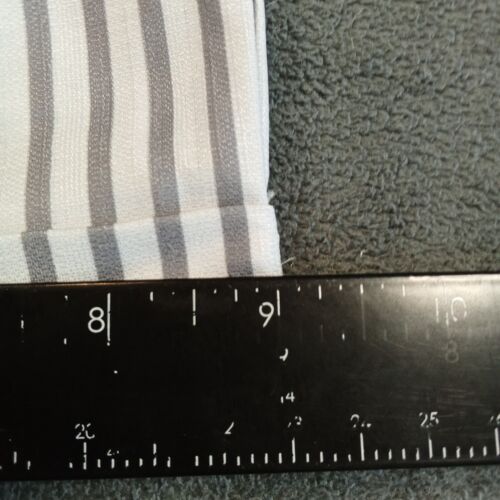 NoraCora Pants Womens Large Gray Striped Drawstring Comfy Stretch Straight Leg - Picture 7 of 17