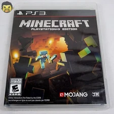 Minecraft PS3 Edition CIB (Sony PlayStation 3) Complete with Insert Tested D