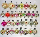 Vintage glass Christmas tree Ornament decoration soviet USSR  №511