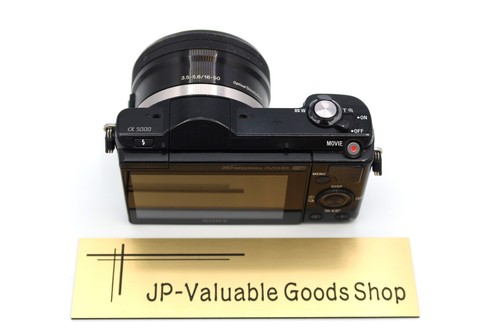 [C] Sony Alpha a5000 ILCE-5000 Mirrorless Camera Black W/Lens Battery Japan - Picture 11 of 24