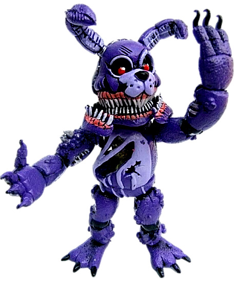 TWISTED BONNIE Figure Animatronic Five Nights At Freddy's MEXICAN FIGURE  FNAF 8”