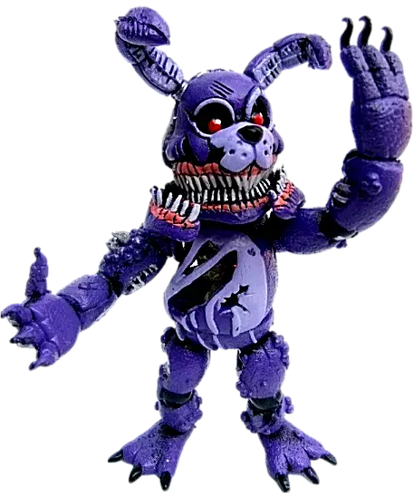 GLAMROCK BONNIE action figure 8 FNAF Five Nights at Freddy's SECURITY  BREACH ⚡⚡