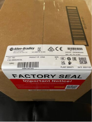 New Sealed Allen Bradley 1783-BMS20CGL /A STRATIX 5700 ETHERNET MANAGED SWITCH