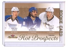 Dmitrij Jaskin,Mark Barberio,Zach Sill 13-14 Fleer Showcase Rookie Card#119 /399