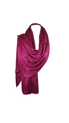 Luxuriously Smooth and Silky Large SATIN Shawl / Scarf / Wrap / Throw - Picture 20 of 31