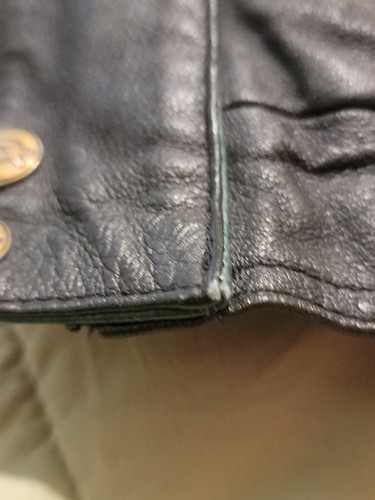 Green Bay Packers Vintage Pro Line Starter Jacket Leather NFL Football Large GUC - Picture 13 of 17