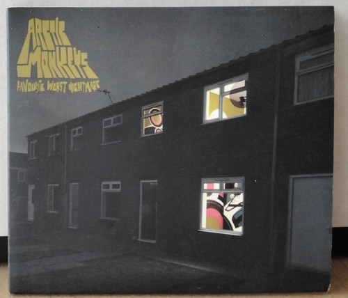 ARCTIC MONKEYS - FAVOURITE WORST NIGHTMARE 2007 DOMINO WIGCD188OZ 1ST ED AUS CD