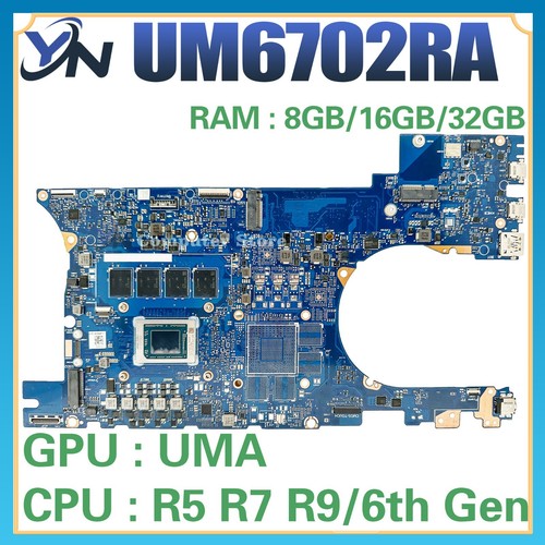 UM6702 Mainboard For ASUS UM6702RC UM6702RA UM6702R Laptop Motherboard - Picture 2 of 16