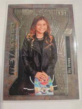 2021 Skybox Metal Universe Champions - Metalized Rookies #131 Sky Brown