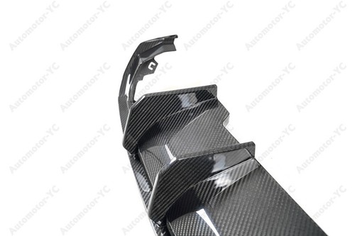 Dry CARBON For 15-18 BMW F85 X5M F86 X6M vrs AERO Style Rear Bumper Diffuser Lip - Foto 6 di 12